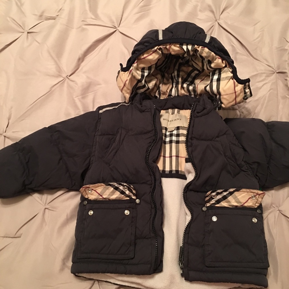 💯 authentic Burberry bomber baby jacket,12 months